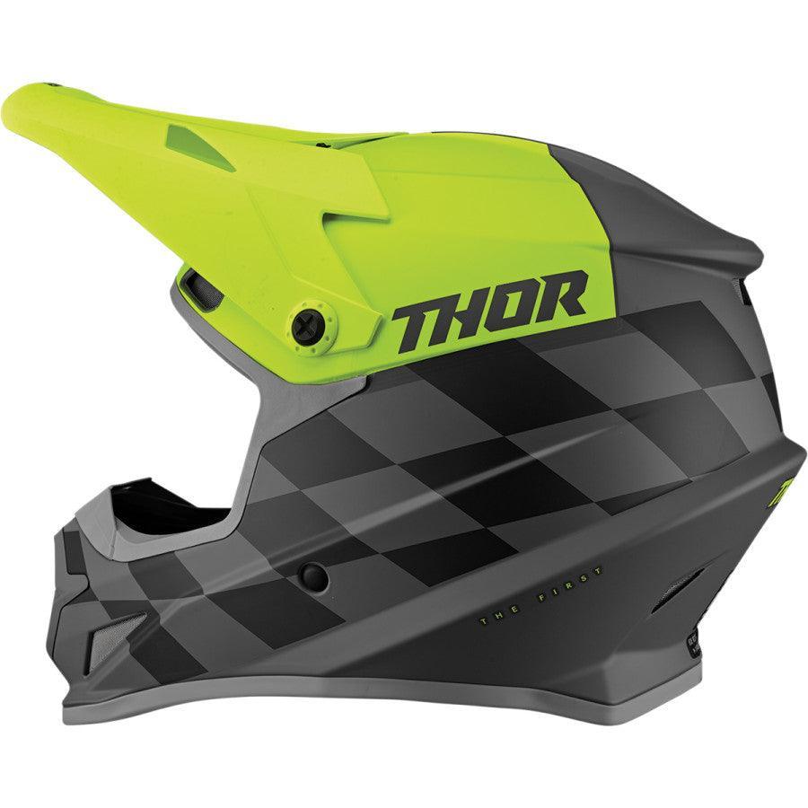 Thor Sector Birdrock Gray/Acid Helmet 2022