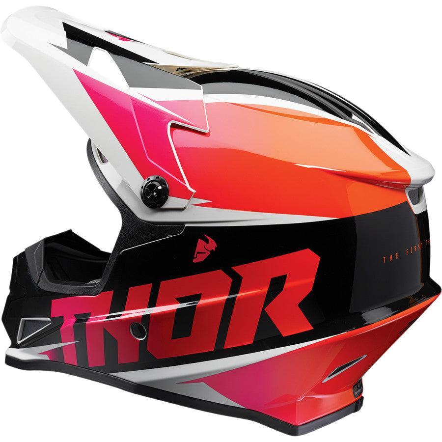 Thor Sector Fader Orange/Magenta Helmet 2022