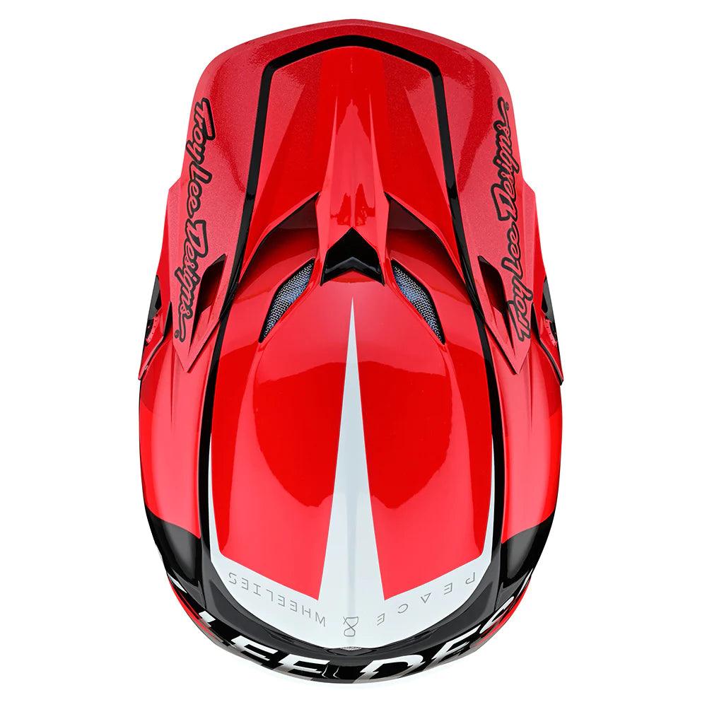 Troy Lee Designs SE5 Composite Helmet W/MIPS Qualifier Red / Black