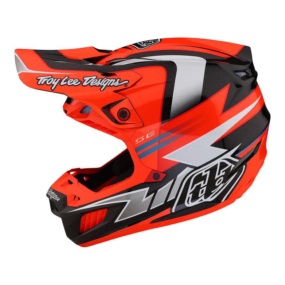 Troy Lee Designs SE5 Composite Helmet W/MIPS Saber Neo Orange