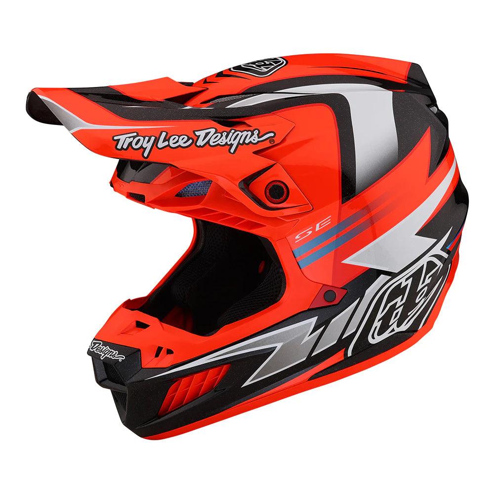 Troy Lee Designs SE5 Composite Helmet W/MIPS Saber Neo Orange