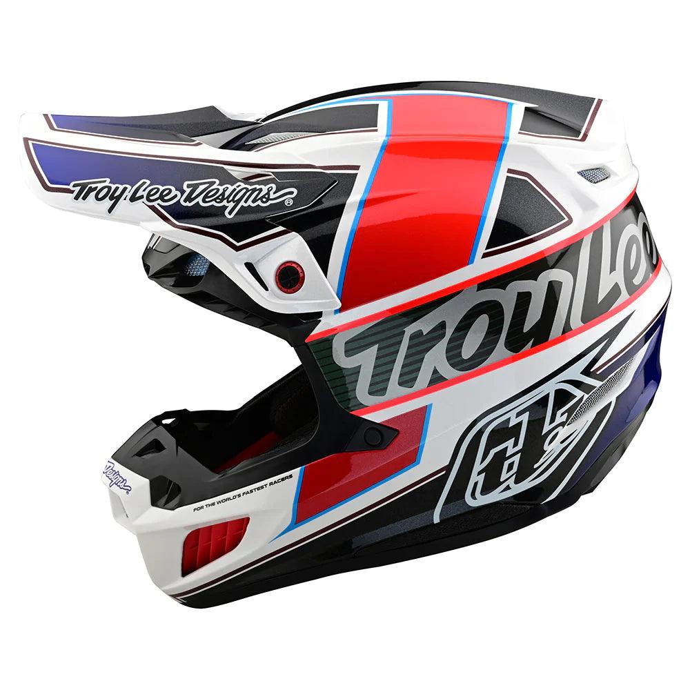 Troy Lee Designs SE5 Composite Helmet W/MIPS Team White / Black