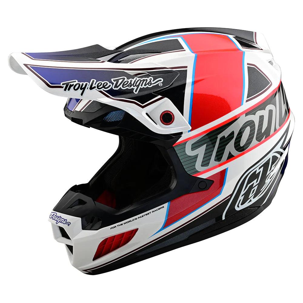 Troy Lee Designs SE5 Composite Helmet W/MIPS Team White / Black