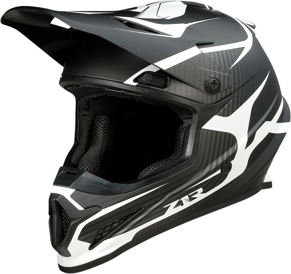 Z1R Rise Flame Black Helmet