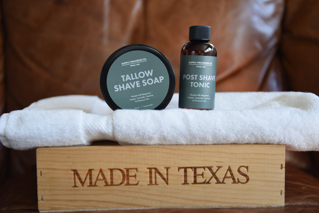Shave Accessories made in Texas