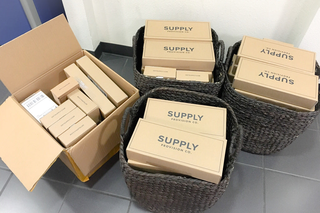 Supply shipments on their way