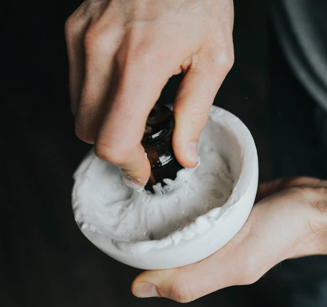 Marble Shave Bowl