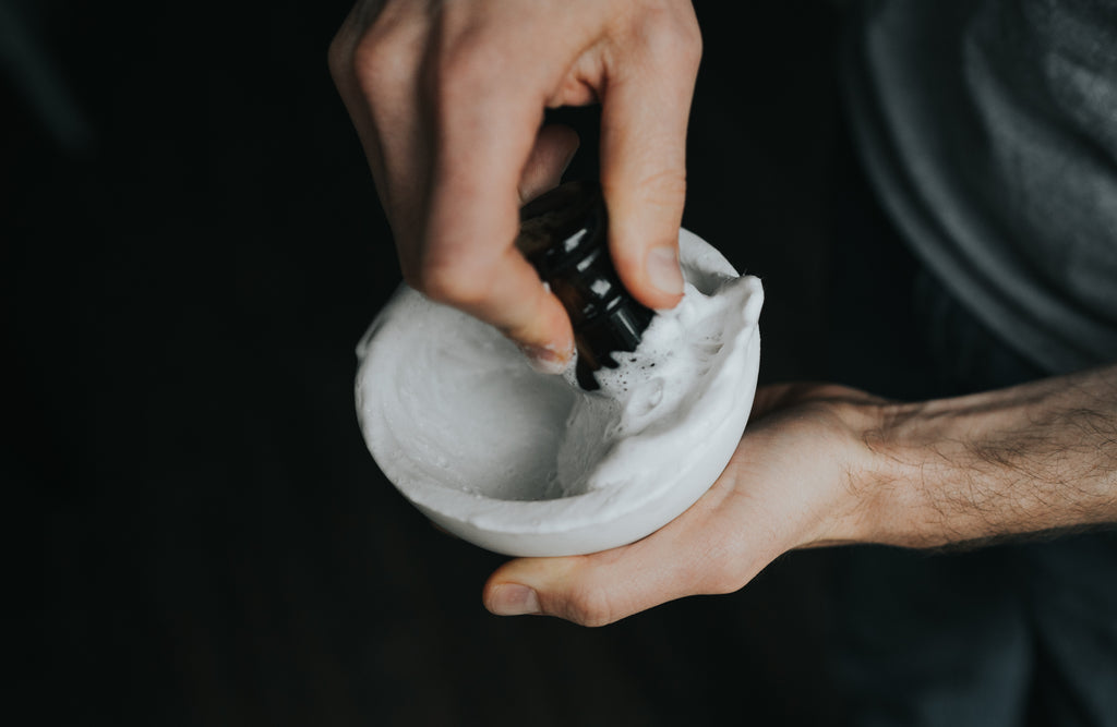 White Marble Shave Bowl