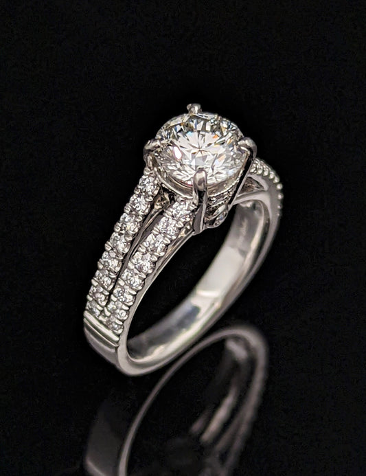1/2 Carat H Diamond Solitaire Ring | Harry Ritchie's