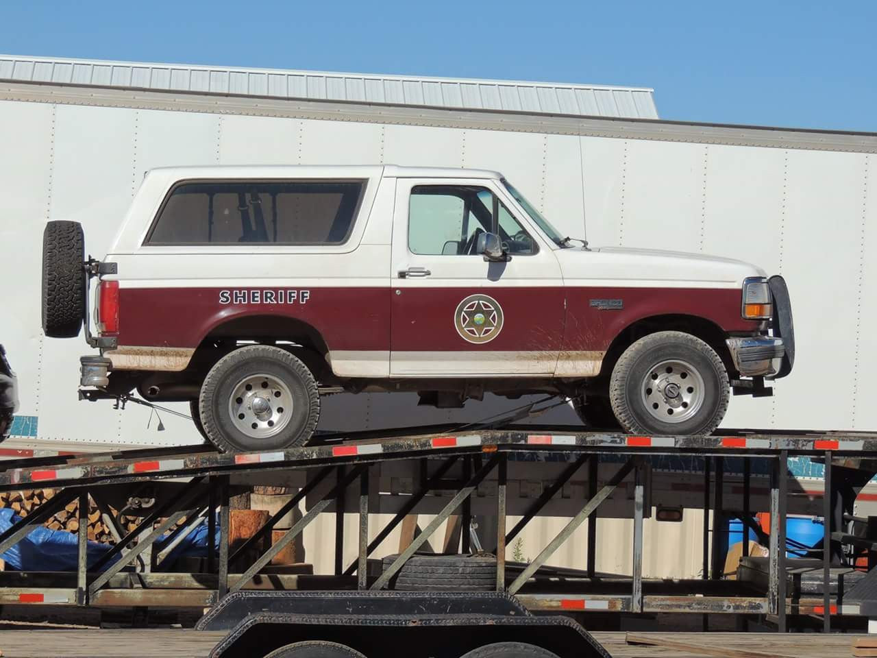 Longmire | Walt’s Ford Bronco | CO 54B | Metal Stamped Replica Prop