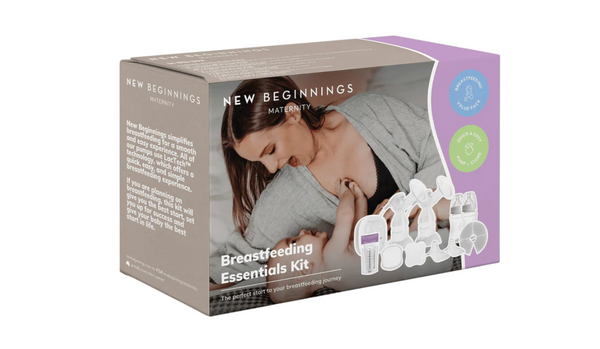 New Beginning breastfeeding essentials kit