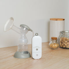 breast pump on kitchen bench