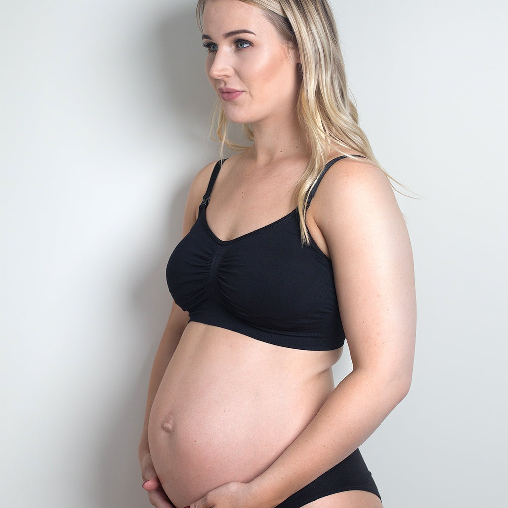 crop top maternity bra