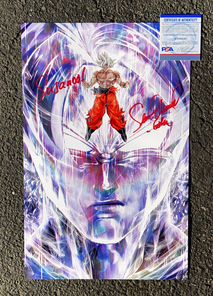 Saiyan Susanoo Pt 1 Autographed W Psa Authentication Wizyakuza Com