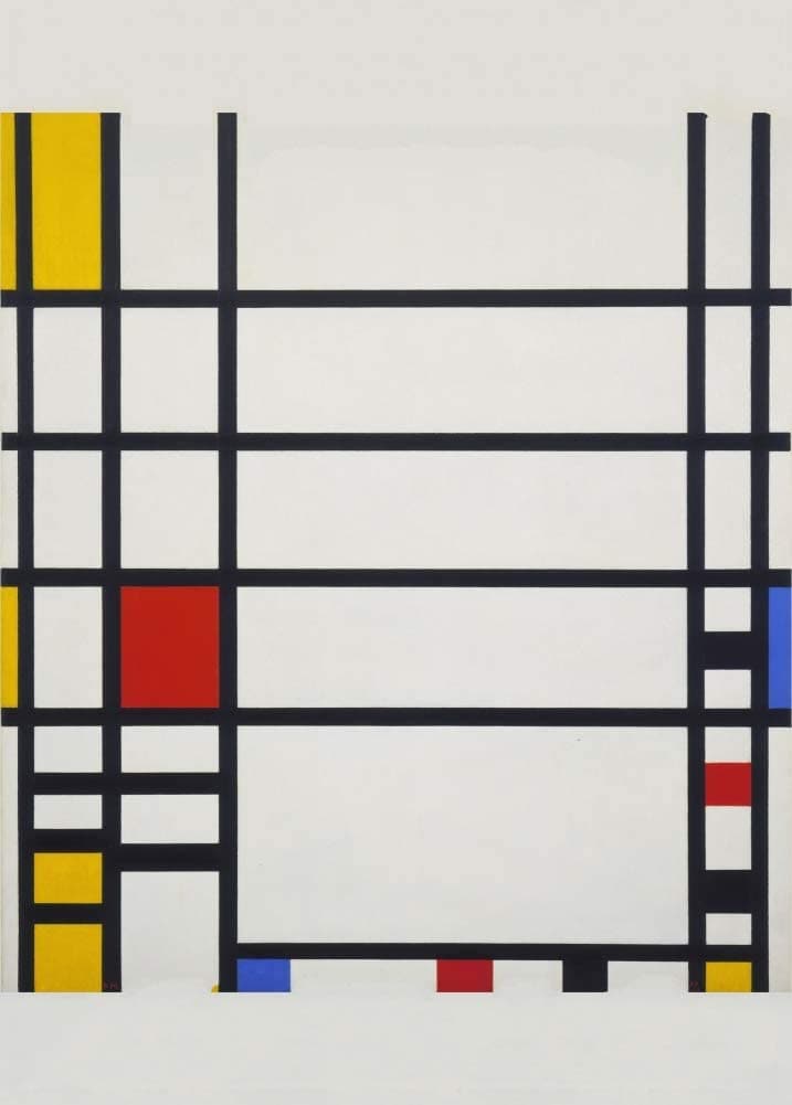 Piet Mondrian 'Trafalgar Square', Netherlands, 1939-45, Reproduction ...
