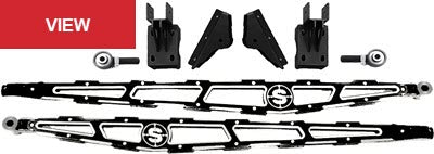 F250 6" IDENTITY SERIES LONG BED LADDER/TRACTION BARS FOR 2017-2021 FORD F250 SUPER DUTY