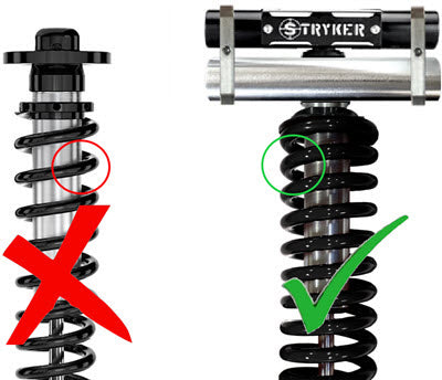 F450 2.5" Coil Over Identity Series Stryker Shocks