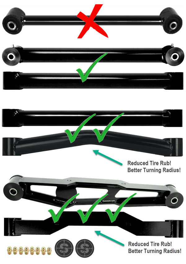 Dodge Ram Control Arms High Clearance I Beam