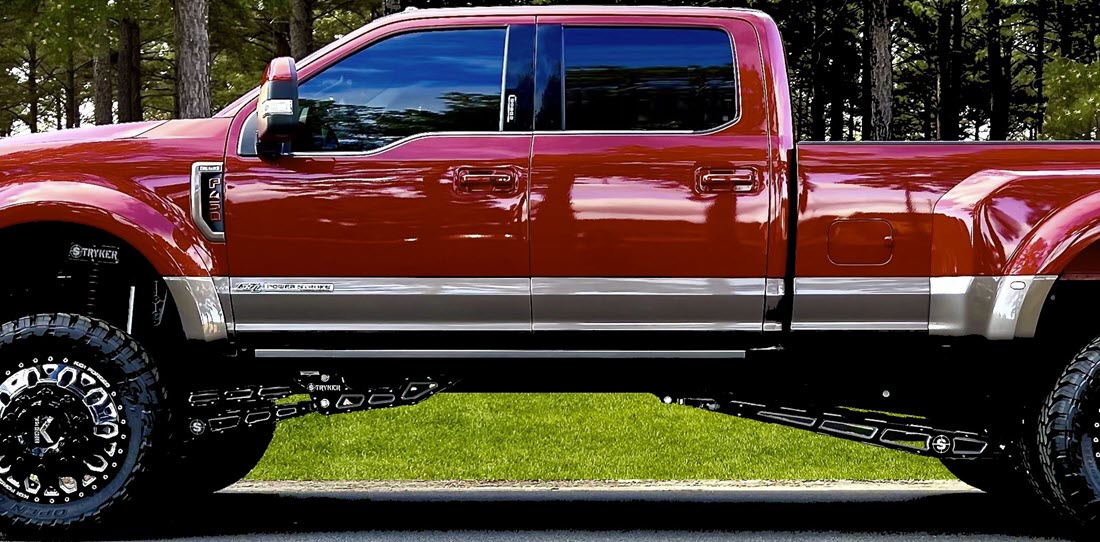 F250 F350 Ladder Traction Bar with Slim Mount