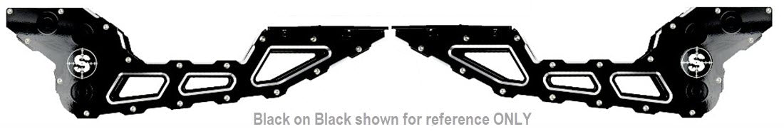 Dodge 2500 3500 4-Link Drop Bracket Black on Black