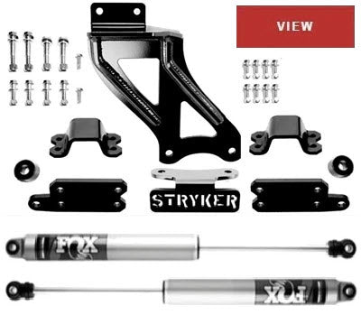 Dodge Ram 2500 Dual Steering Stabilizer with Fox 2.0 Shocks