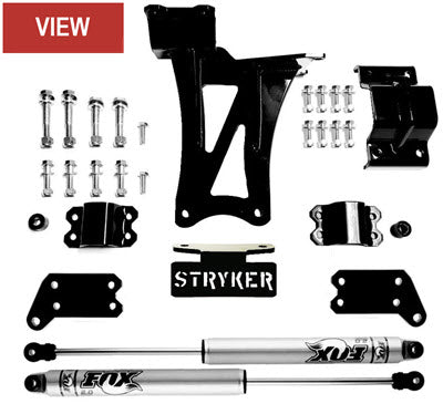 F450 10 inch Lift Kit Dual Steering Stabilizer with Fox Reservoir Shocks