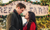 Danica McKellar and Neal Bledsoe share a holiday romance in the Great American Family Christmas Movie Christmas At The Drive-In