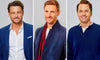 Tyler Hynes, Andrew Walker and Paul Campbell star in Hallmark Channel's Three Wise Men and a Baby Christmas Movie