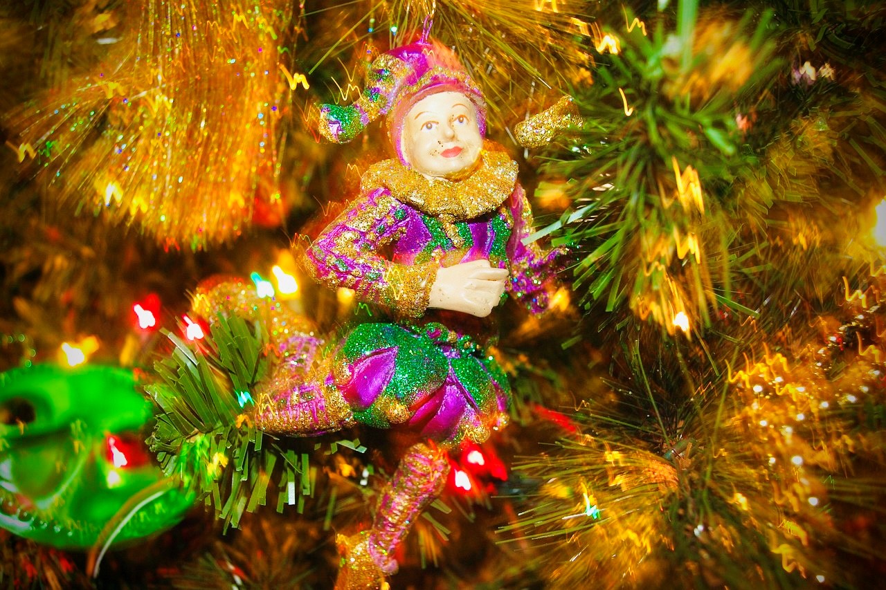 A Christmas Tree for All Seasons - Including Mardi Gras