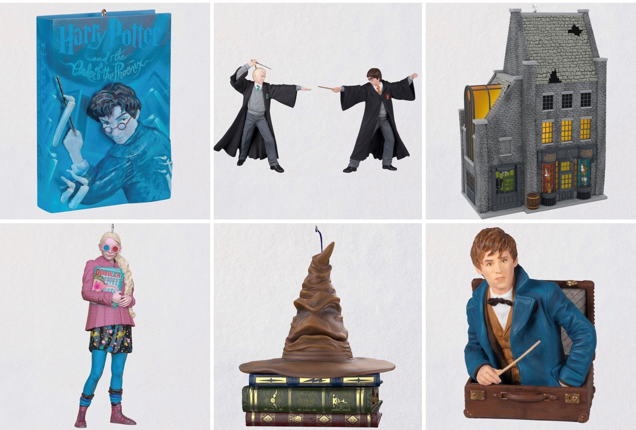 Hallmark to Release New Collection of Harry Potter Ornaments