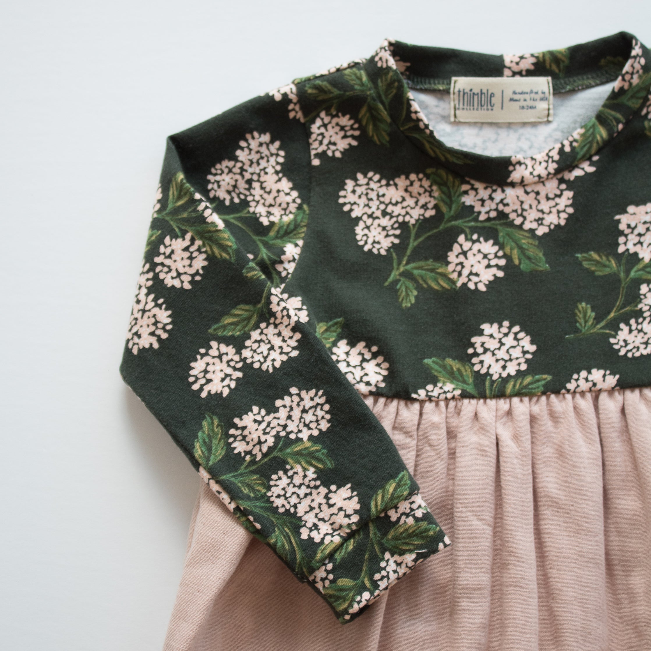Playground Dress in Forest Blooms