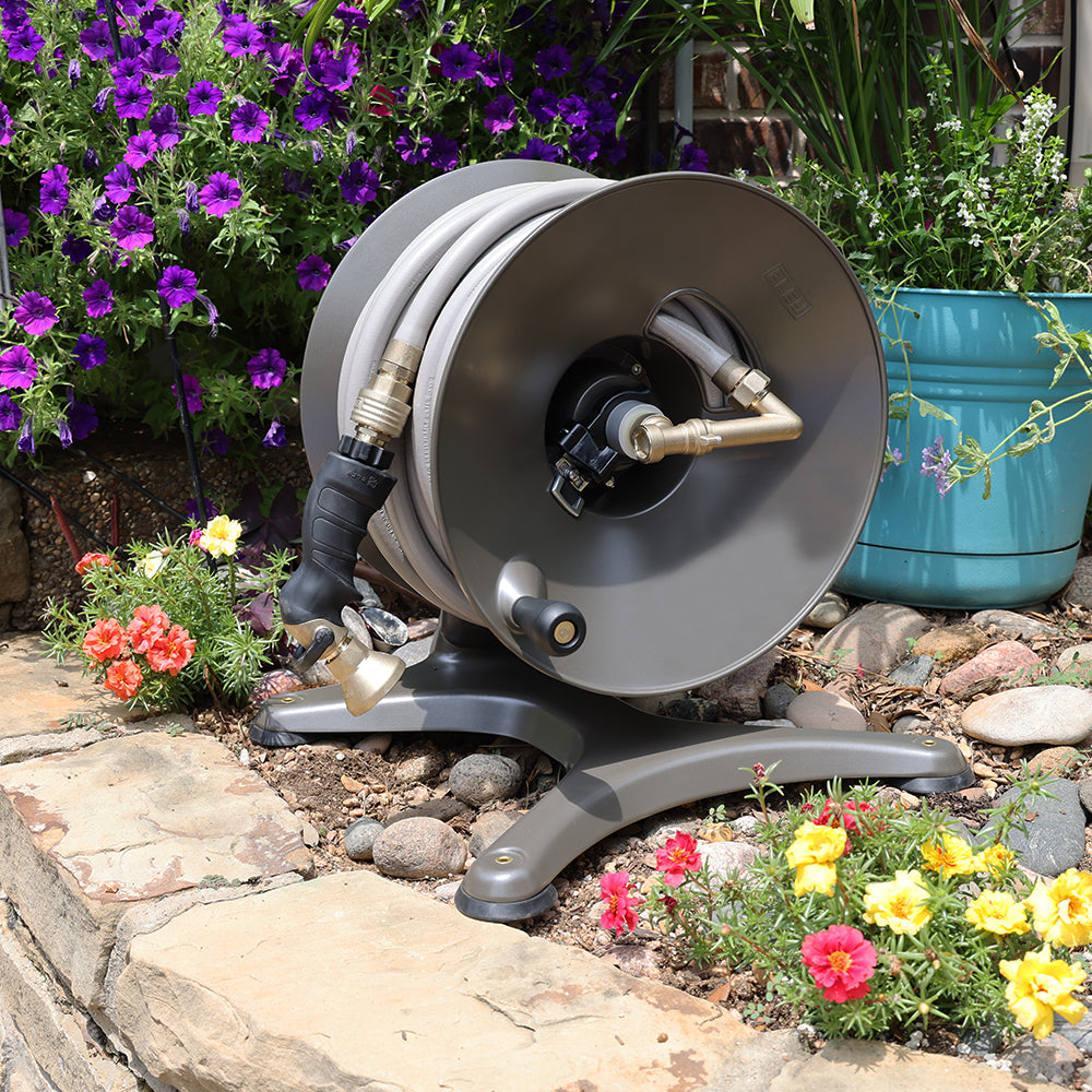 ELEY Hose Reels - Model 1041 Garden Hose Reel Wall Assembly 