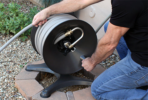 Installing the ELEY 1104 Hose Reel Cover 