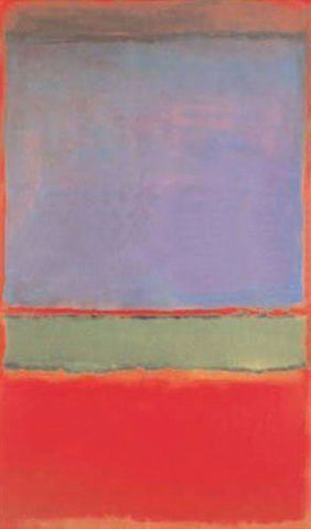 Mark Rothko, No. 6 (Violet, Green and Red)