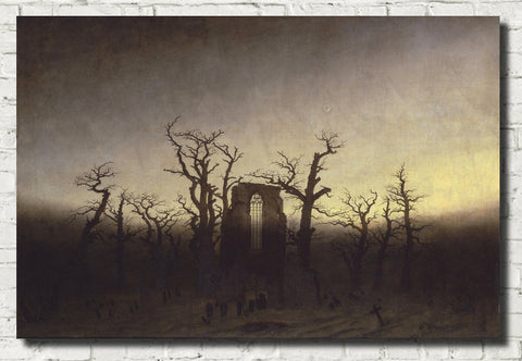 eldena-abbey-in-the-oakwood-caspar-david-friedrich-fine-art-print