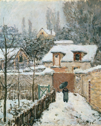 alfred-sisley-fine-art-print-snow-at-louveciennes-impressionist-painting