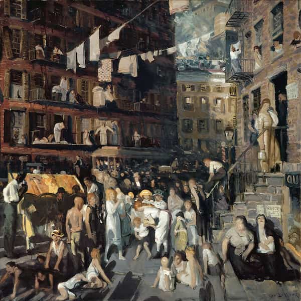 Cliff Dwellers, George Bellows
