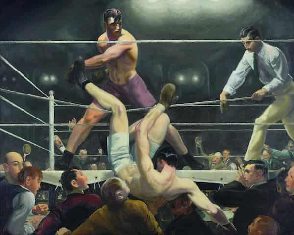 Dempsey and Firpo. George Bellows