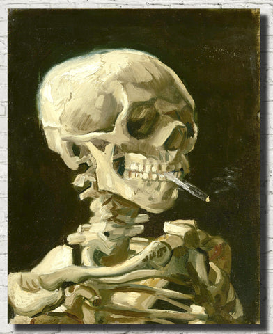vincent-van-gogh-fine-art-print-skeleton-skull-smoking-cigarette