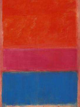 No 1 (Royal Red and Blue) by Mark Rothko