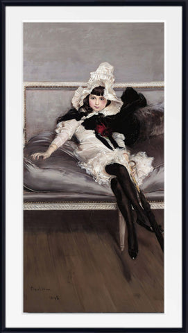 Portrait Of Giovinetta Errazuriz (1892) by Giovanni Boldini