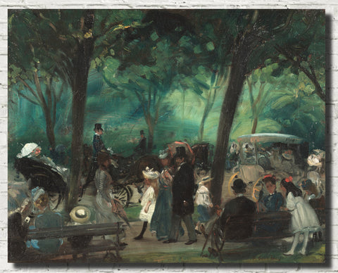 the-drive-central-park-william-glackens-fine-art-print