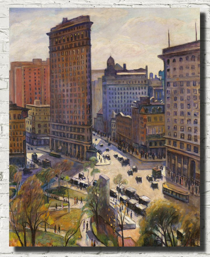 The Flat Iron Building, Samuel Halpert