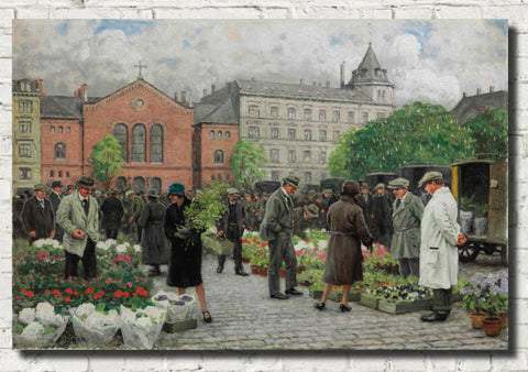 paul-gustav-fischer-fine-art-print-the-flower-market