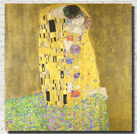 The Kiss, Gustave Klimt