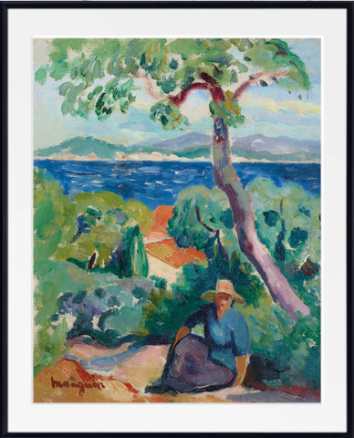 henri-manguin-the-path-behind-the-oustalet-saint-tropez