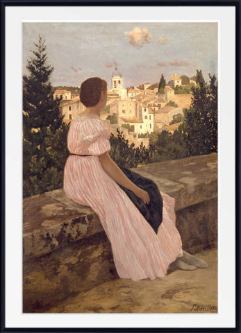 the-pink-dress-frederic-bazille