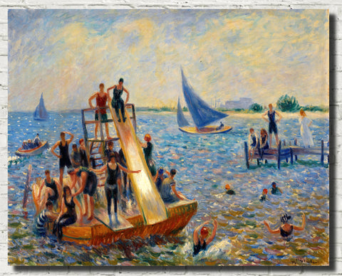 the-raft-william-glackens-fine-art-print