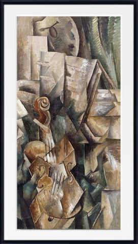 Violin and Palette (Violon et palette, Dans l'atelier)