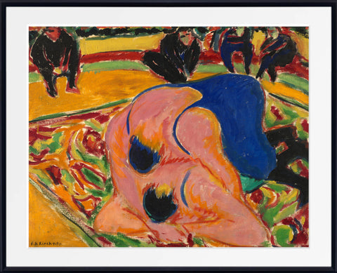 wrestlers-in-a-circus-1909-by-ernst-ludwig-kirchner